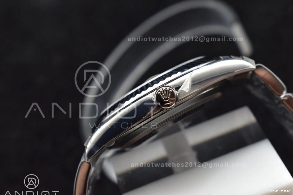 on 904L Edition Dial Oyster SS Sleek 615 DateJust 126334 1:1 Best Bracelet VSF Black VS 41 0318